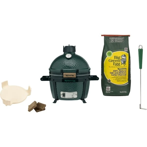 Big Green Egg MiniMax, Starter-Paket, Holzkohlegrill 1 Big Green Egg MiniMax, Starter-Paket, Holzkohlegrill