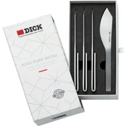 DICK Steakmesser AJAX Pure Metal, 4er-Set