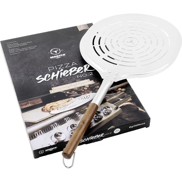 Moesta Pizzaschieber No. 2, Gelocht, Grillbesteck 1 Moesta Pizzaschieber No. 2, Gelocht, Grillbesteck