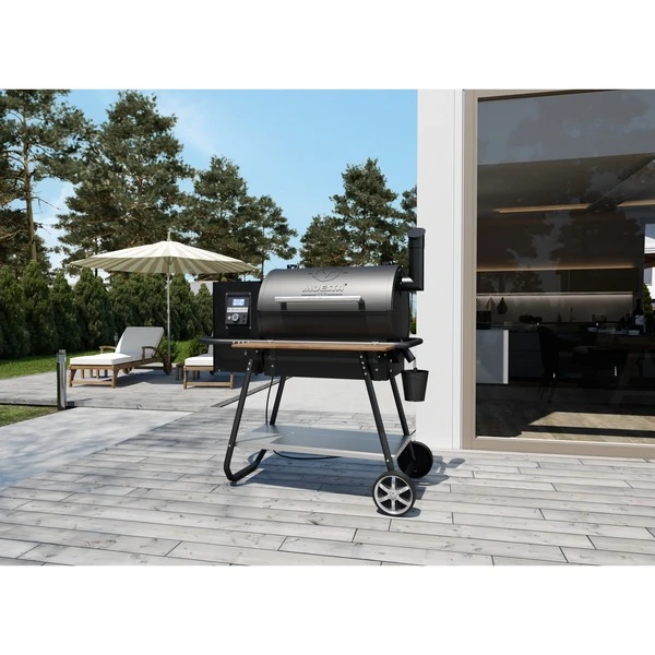 Moesta Sheriff Pelletgrill, Inkl. Frontablagebrett 5 Moesta Sheriff Pelletgrill, Inkl. Frontablagebrett – Bild 5