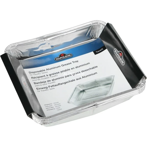 Napoleon Alu-Fettauffangschalen 16,5cm X 16cm Für TravelQ-Serie, Tropfschale 5 Napoleon Alu-Fettauffangschalen 16,5cm X 16cm Für TravelQ-Serie, Tropfschale – Bild 5