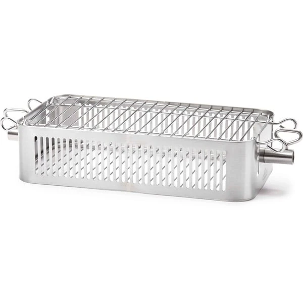 Napoleon Edelstahl Drehspieß-Grillkorb 2 Napoleon Edelstahl Drehspieß-Grillkorb – Bild 2