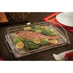 Napoleon Flexibler Fisch- Und Gemüsekorb, Klappbar -Optimal Grill Geschäft Napoleon Flexibler Fisch und Gem sekorb klappbar@@9ggzzn0t 5
