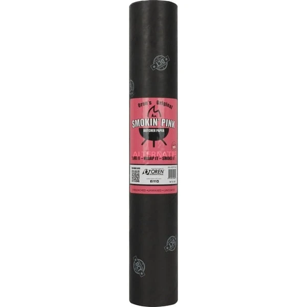 Oren USA Pink Butcher Paper 18", 45,7 Meter Rolle, Papier 1 Oren USA Pink Butcher Paper 18", 45,7 Meter Rolle, Papier