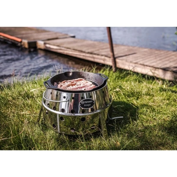 Petromax Grill-Feuerpfanne Gp30h, Mit 2 Henkeln 6 Petromax Grill-Feuerpfanne Gp30h, Mit 2 Henkeln – Bild 6