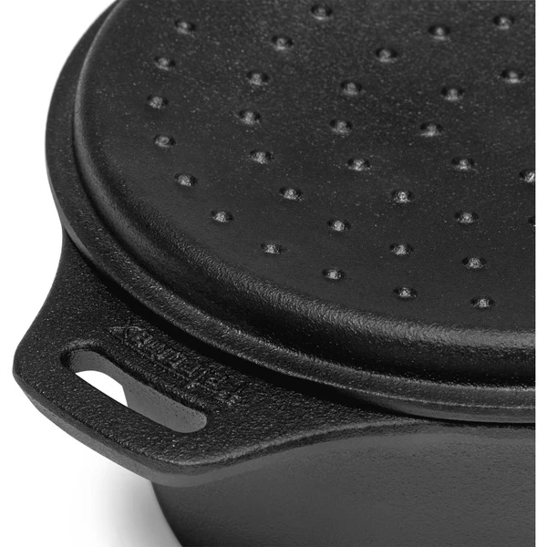 Petromax Gusseiserne Kasserolle Kr2, Mit Aroma-Profil-Deckel, Topf 6 Petromax Gusseiserne Kasserolle Kr2, Mit Aroma-Profil-Deckel, Topf – Bild 6