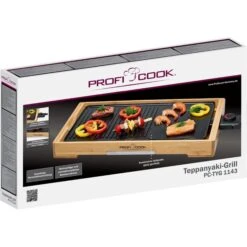 ProfiCook Teppanyaki-Grill TYG 1143, Elektro-Grillplatte 8 ProfiCook Teppanyaki-Grill TYG 1143, Elektro-Grillplatte -Optimal Grill Geschäft ProfiCook Teppanyaki Grill TYG 1143 Elektro Grillplatte@@1864179 3