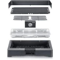 Severin PG 8562 Tischgrill Mit Grillplatte, Elektrogrill 11 Severin PG 8562 Tischgrill Mit Grillplatte, Elektrogrill -Optimal Grill Geschäft Severin PG 8562 Tischgrill mit Grillplatte Elektrogrill@@1740660 3