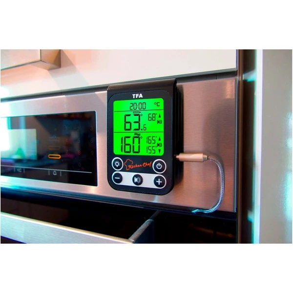 TFA Digitales Grill-/Braten-/Ofenthermometer KÜCHEN-CHEF 4 TFA Digitales Grill-/Braten-/Ofenthermometer KÜCHEN-CHEF – Bild 4