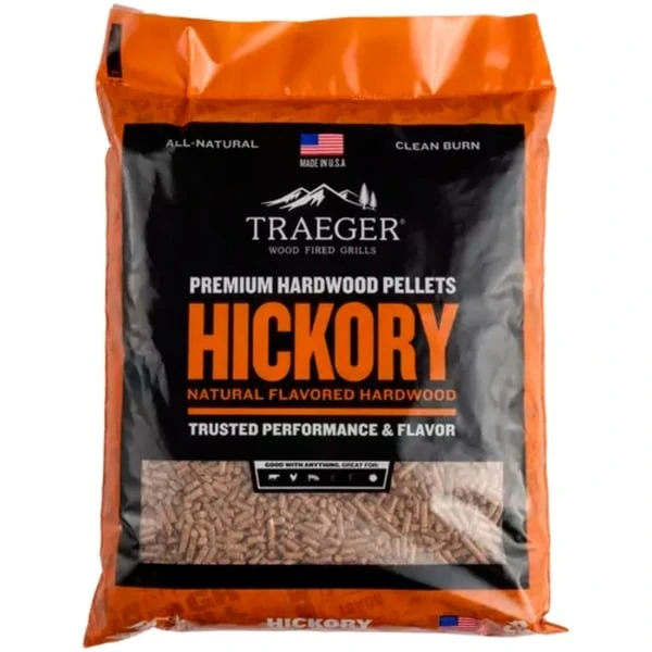 Traeger Hartholz Pellets HICKORY, 9kg, Brennstoff 1 Traeger Hartholz Pellets HICKORY, 9kg, Brennstoff