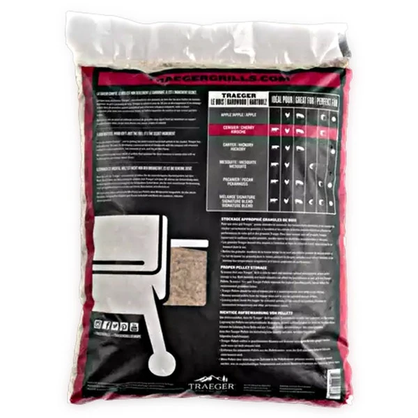 Traeger Hartholz Pellets KIRSCHE, 9kg, Brennstoff 2 Traeger Hartholz Pellets KIRSCHE, 9kg, Brennstoff – Bild 2