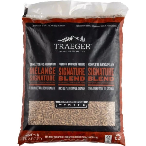 Traeger Hartholz Pellets SIGNATURE BLEND, 9kg, Brennstoff 1 Traeger Hartholz Pellets SIGNATURE BLEND, 9kg, Brennstoff