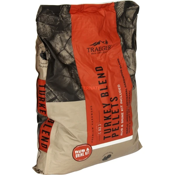 Traeger Hartholz Pellets TURKEY BLEND, 8kg, Brennstoff 1 Traeger Hartholz Pellets TURKEY BLEND, 8kg, Brennstoff