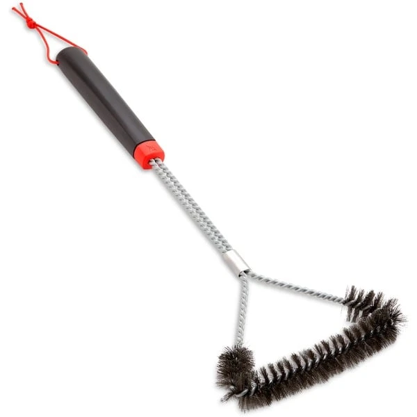 Weber Dreiseitige Grillbürste 6278, Mit Edelstahlborsten, 46cm, Grill-Reinigungsbürste 1 Weber Dreiseitige Grillbürste 6278, Mit Edelstahlborsten, 46cm, Grill-Reinigungsbürste