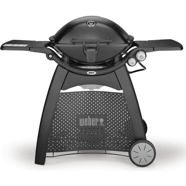Weber Gasgrill Q 3200 Station Black +Schild +Rost 1 Weber Gasgrill Q 3200 Station Black +Schild +Rost
