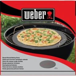 Weber Glasierter Pizzastein 18412, Ø Ca. 36cm -Optimal Grill Geschäft Weber Glasierter Pizzastein 18412 ca 36cm@@1808781 3