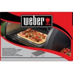Weber Glasierter Pizzastein 18414, Eckig 44cm X 30cm 7 Weber Glasierter Pizzastein 18414, Eckig 44cm X 30cm -Optimal Grill Geschäft Weber Glasierter Pizzastein 18414 eckig 44cm x 30cm@@1808790 3