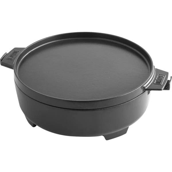 Weber Gourmet BBQ System 2in1 Dutch Oven & Pfanne 1 Weber Gourmet BBQ System 2in1 Dutch Oven & Pfanne