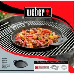 Weber Gourmet BBQ System Pfanneneinsatz 7421, Grillplatte 12 Weber Gourmet BBQ System Pfanneneinsatz 7421, Grillplatte -Optimal Grill Geschäft Weber Gourmet BBQ System Pfan nen ein satz 7421 Grillplatte@@1014932 4