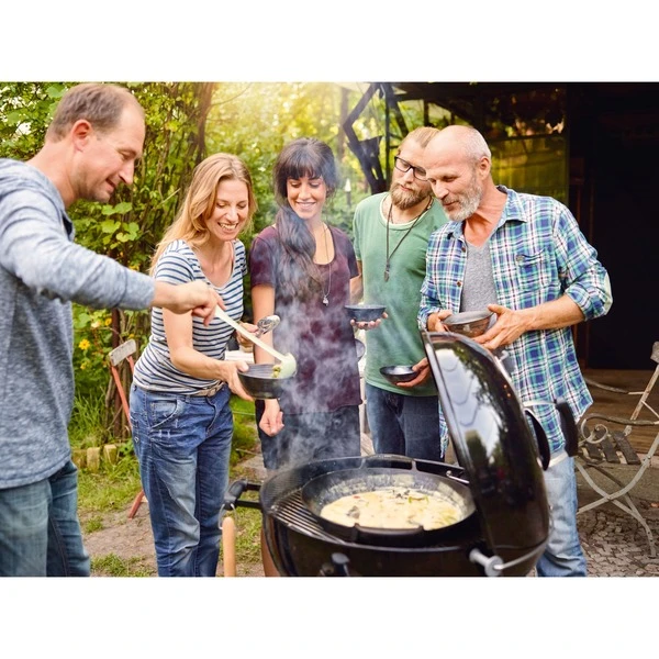 Weber Gourmet BBQ System Wok-Set 8856 Mit Dünsteinsatz 2 Weber Gourmet BBQ System Wok-Set 8856 Mit Dünsteinsatz – Bild 2