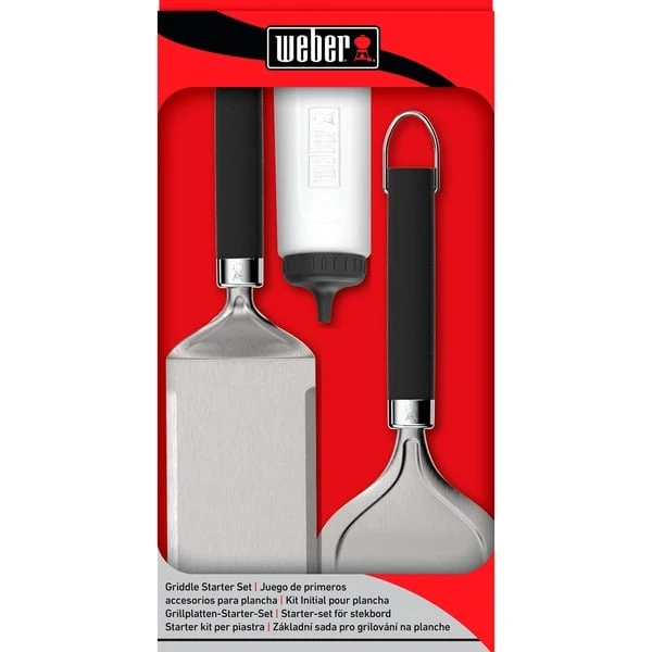 Weber Grillplatten-Zubehörset, 3-teilig, Wender 2 Weber Grillplatten-Zubehörset, 3-teilig, Wender – Bild 2