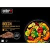 Weber Holzpellets Buchenholz, 8kg, Brennstoff