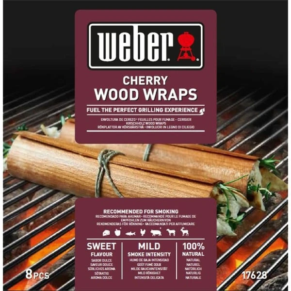 Weber Wood Wraps - Kirschholz 17628, Aroma-Holz 1 Weber Wood Wraps - Kirschholz 17628, Aroma-Holz